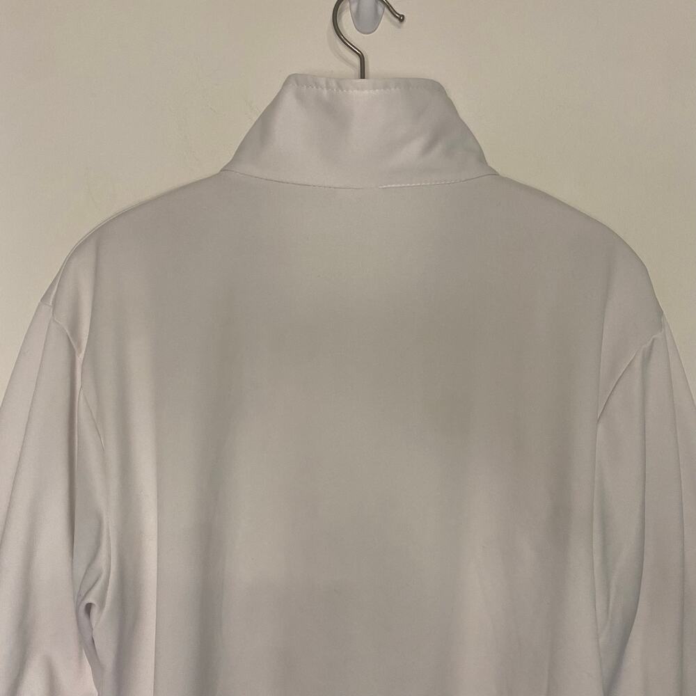 Team USA Olympic Committee White Full Zip Track Jacket Large Winter Olympics - Picture 11 of 15